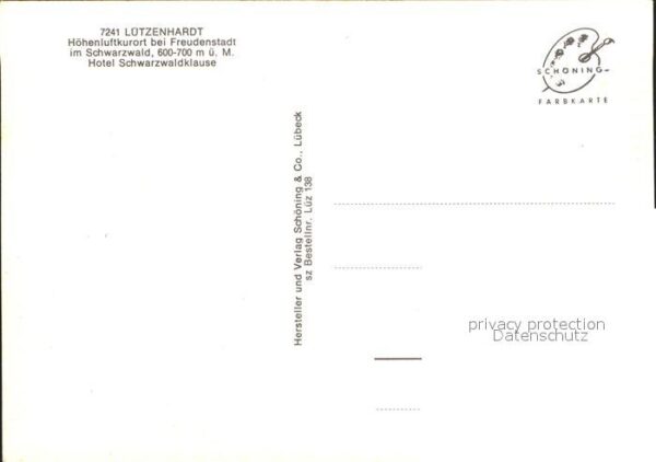 Luetzenhardt Hotel Schwarzwaldklause – Bild 2