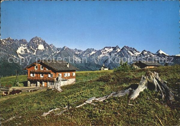 Doellach Kaernten Alpengasthaus Glocknerblick mit Schober