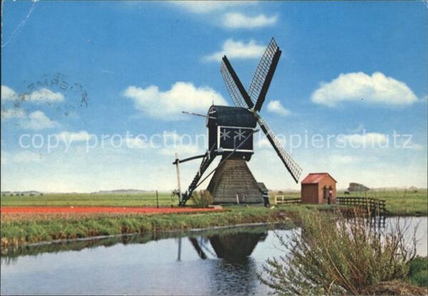 Niederlande Land der Windmühlen