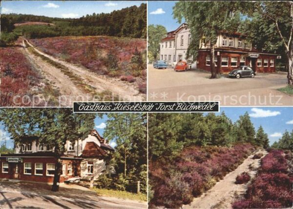 Stelle Lueneburg Gasthaus Kieselshötz Forst Buchwedel He