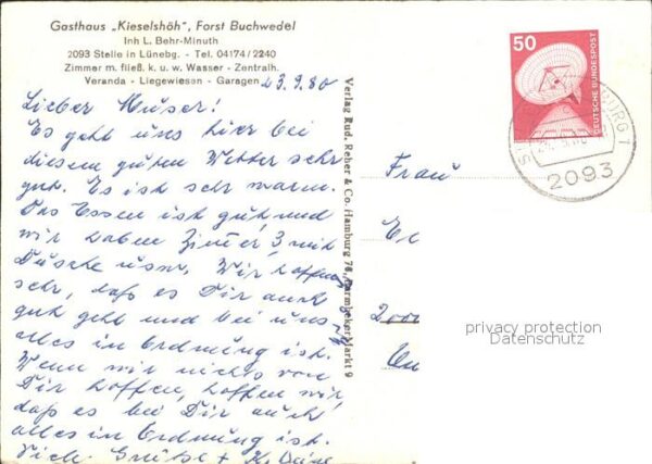 Stelle Lueneburg Gasthaus Kieselshötz Forst Buchwedel He – Bild 2