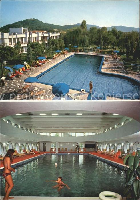 Abano Terme Hotel Ermitage Bel Air Schwimmbad Halle