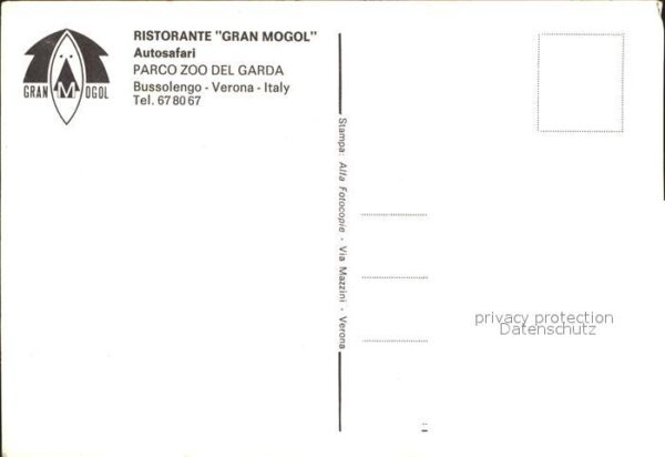 Bussolengo Ristorante Gran Mogol Parco Zoo del Gar – Bild 2