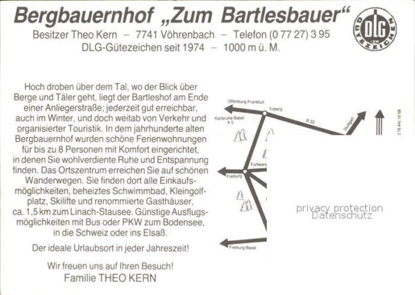 Voehrenbach Bergbauernhof Zum Bartlesbauer Linach S – Bild 2