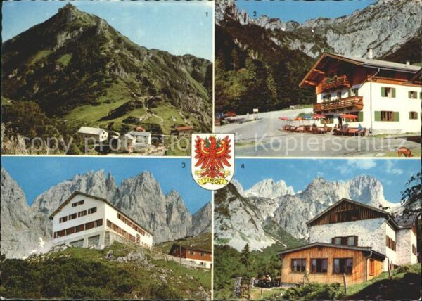Wilder Kaiser Stripsenjochhaus Griessneralm Gruttenhü