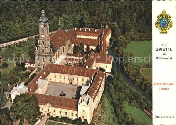 Zwettl-Niederoesterreich Stift Zisterzienserkloster Fliegeraufna