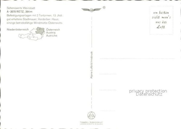 Retz Weinstadt Fliegeraufnahme – Bild 2