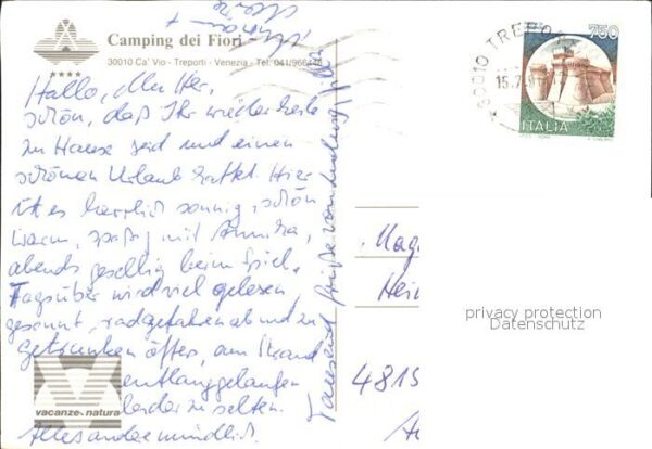 Venezia Venedig Camping Village Dei Fiori – Bild 2