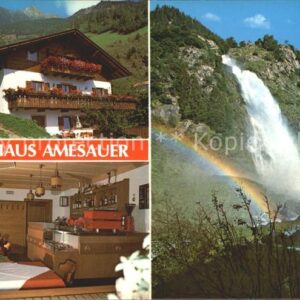 Partschins Parcines Gasthaus Amesauer Wasserfall