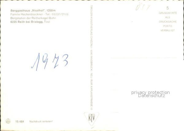 Reith Brixlegg Gasthaus Nisslhof – Bild 2