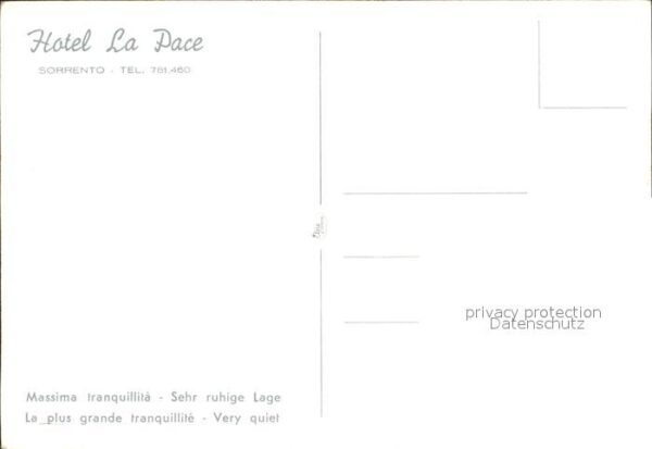 Sorrento Campania Hotel La Pace – Bild 2