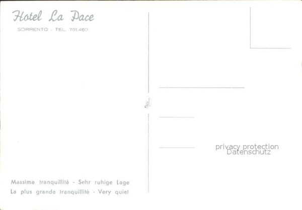 Sorrento Campania Hotel La Pace Terrasse – Bild 2