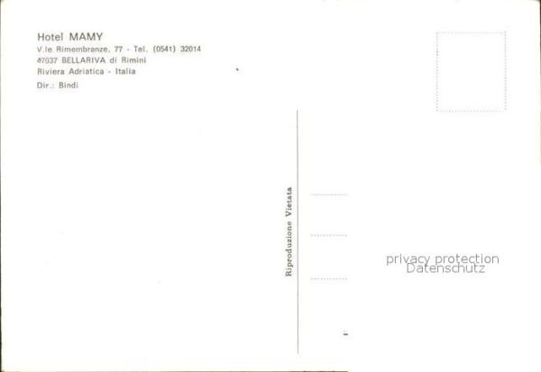 Rimini Bellariva Hotel Mamy – Bild 2