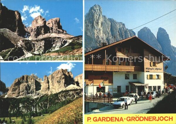 Bozen Suedtirol Grödner Joch P. Gardena