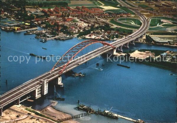 Rotterdam Fliegeraufnahme Van Brienennordbrug
