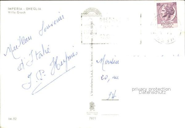 Oneglia Villa Grack – Bild 2