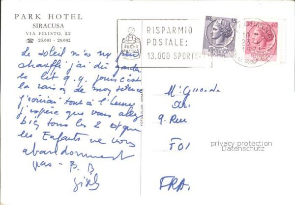 Siracusa Parkhotel Via Filsisto – Bild 2