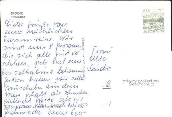 Trogir Trau Fliegeraufnahme – Bild 2