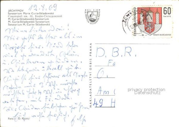 Jachymov Sanatorium Marie Curie Sklodowlske – Bild 2