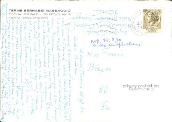 Abano Terme Terme Bernabei Massaggio – Bild 2