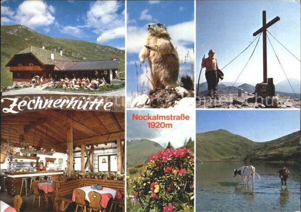 Innerkrems Krems Kaernten Zechnerhütte Gasthaus Nockalmstrasse Mu