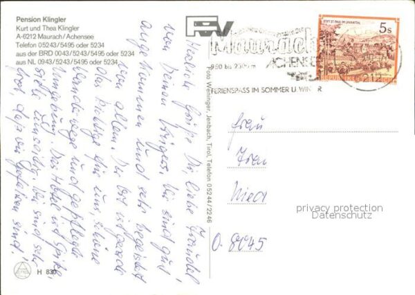 Maurach Tirol Pension Klingler – Bild 2
