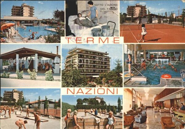 Montegrotto Terme Hotel Terme delle Nazione Minigolf Tenn