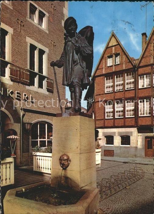 Muenster Westfalen Kiepenkerl Denkmal