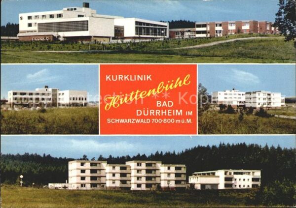 Bad Duerrheim Kurklinik Hüttenbühl