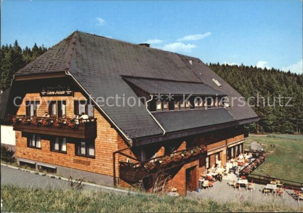 Hornberg Schwarzwald Gasthaus Pension Cafe Schöne Aussicht