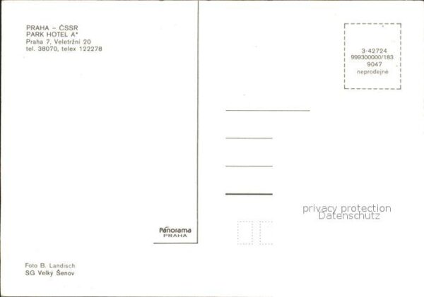 Praha Prahy Prague Park Hotel A – Bild 2
