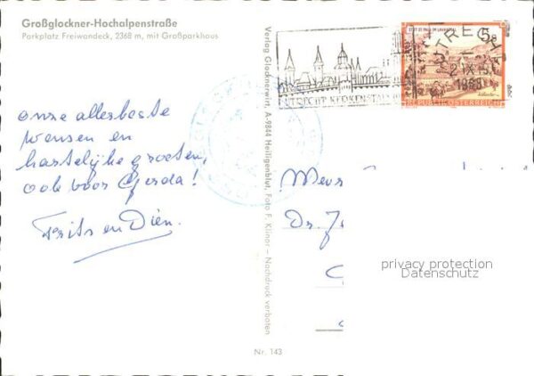 Grossglockner Parkplatz Freiwandeck Parkhaus – Bild 2