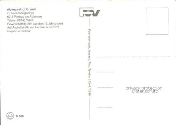 Pertisau Achensee Gasthaus Gramai Alm – Bild 2