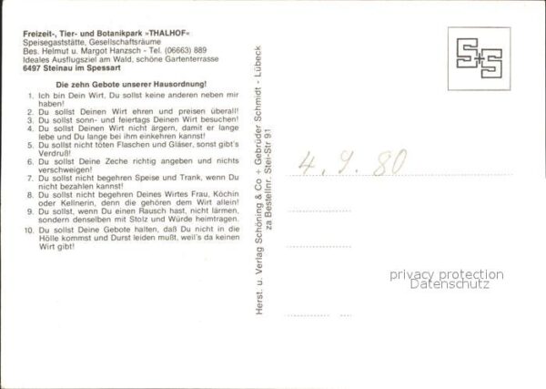 Steinau Spessart Tier- und Botanikpark Thalhof %re – Bild 2