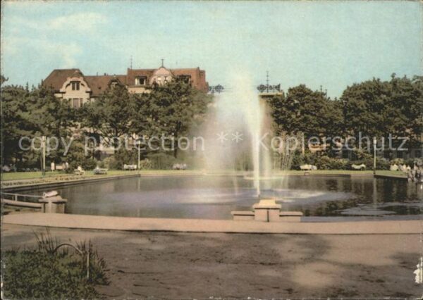 Cottbus Schillerplatz Brunnen