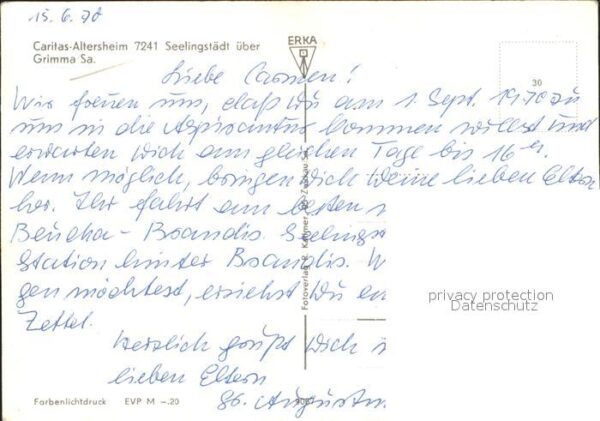 Seelingstaedt Greiz Caritas Altersheim – Bild 2