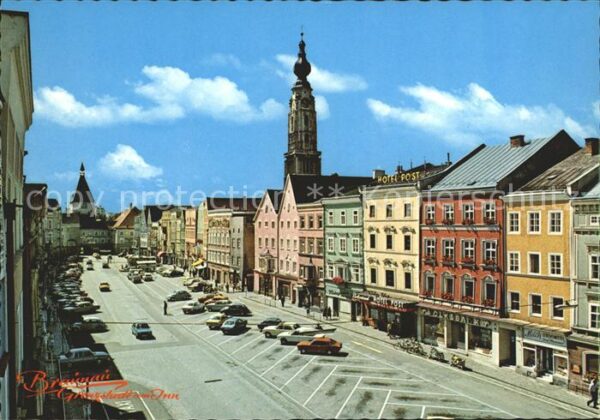 Braunau Inn Oberoesterreich Stadtplatz