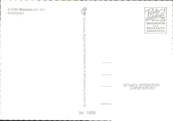 Braunau Inn Oberoesterreich Stadtplatz – Bild 2
