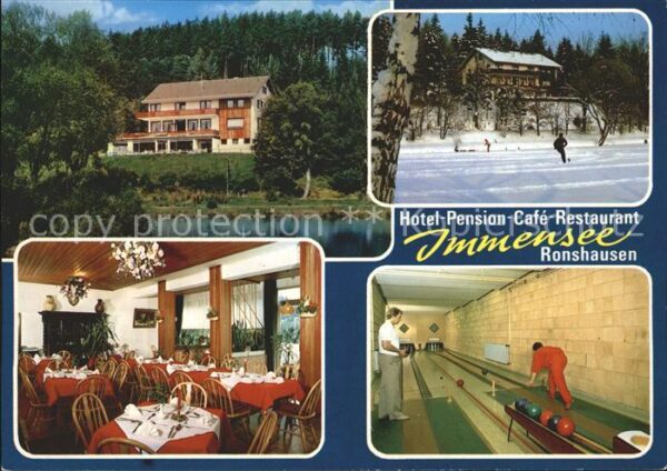Ronshausen Hotel Pension Cafe Restaurant Immensee