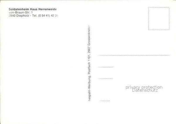 Diepholz Soldatenheim Haus Herrenweide – Bild 2