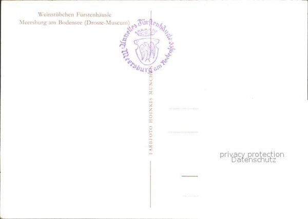 Meersburg Bodensee Weinstübchen Fürstenhäusle – Bild 2