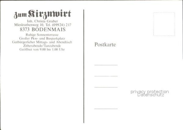 Bodenmais Cafe Restaurant Zum Rirznwirt – Bild 2