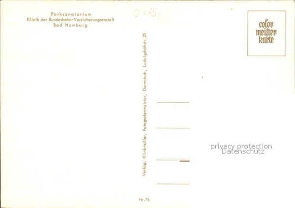 Bad Homburg Parksanatorium – Bild 2