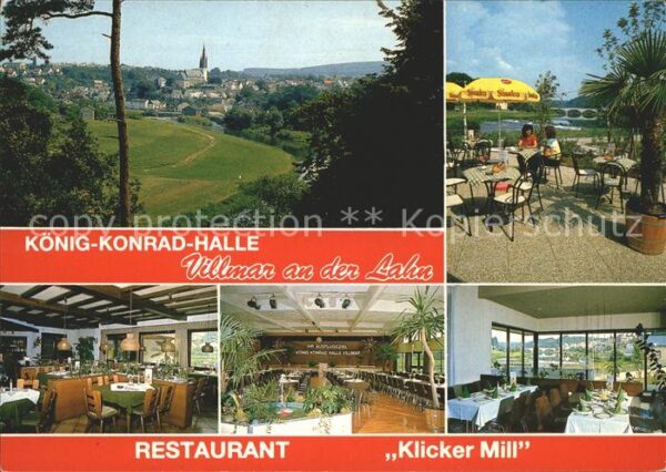 Villmar König Konrad Halle Restaurant Klicker M