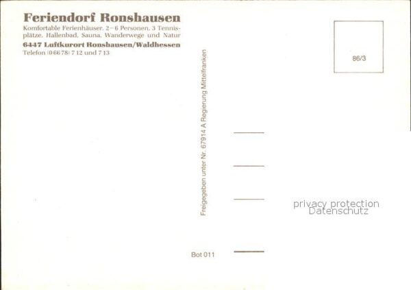 Ronshausen Fliegeraufnahme Feriendorf – Bild 2