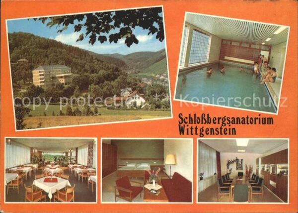 Laasphe Bad Schloßbergsanatorium Wittgenstein