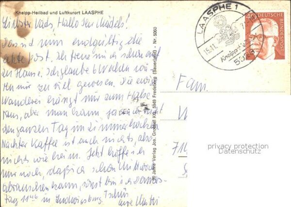 Laasphe Bad Schloßbergsanatorium Wittgenstein – Bild 2
