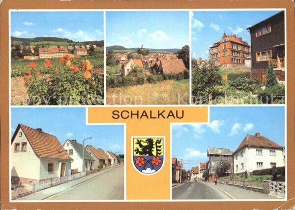 Schalkau Siedlung im Grund Bahnhofstrasse