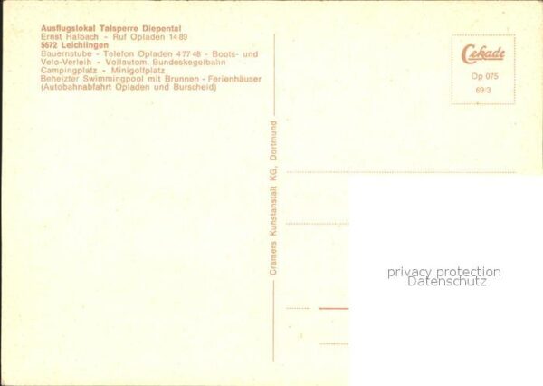 Leichlingen Rheinland Restaurant Talsperre Diepental – Bild 2