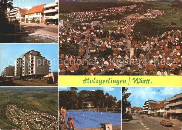 Holzgerlingen Fliegeraufnahme Scheimmbad